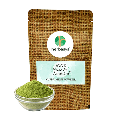 herbasys 100% Pure and Natural Indian Acalypha (Kuppaimeni) powder (50 g)