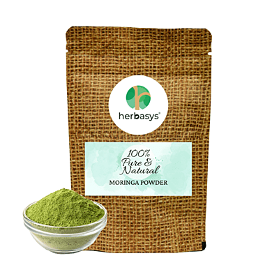 herbasys 100% Pure and Natural Moringa leaves | Drumstick Leaves | powder (50 g)