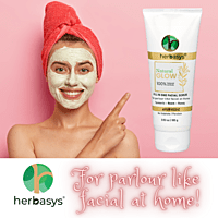 herbasys Natural Glow All in One Facial Scrub-Turmeric, Neem, Honey(2*100gm) herbasys Natural Glow All in One Facial Scrub-Turmeric, Neem, Honey(2*100gm)