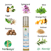 herbasys Natural Care - Ayurvedic Stress Relief Roll On | 2*10ML herbasys Natural Care - Ayurvedic Stress Relief Roll On | 2*10ML
